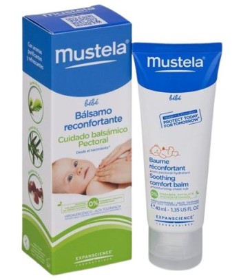 Mustela Chest Comforting Balm 40ml