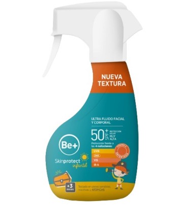 Be+ Fotop Skin Ultra Fluido Infantil F50 250 ml