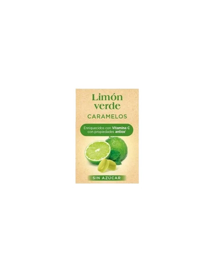 Santé Verte Caramelos Limón Verde 35 gr caja