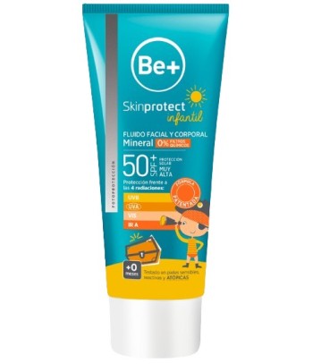 Be+ Fotoprotección Skin Ultra Mineral Infantil F50 100 ml