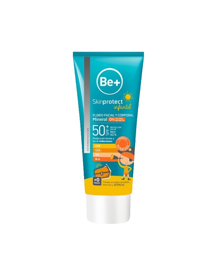 Be+ Fotoprotección Skin Ultra Mineral Infantil F50 100 ml