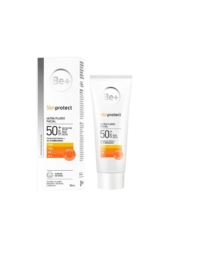 Be+ Fotoproteccióin Ultra Fluido Facial F50 50 ml
