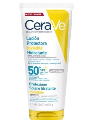 CeraVe Loción Protectora Invisible Hidratante 177 ml