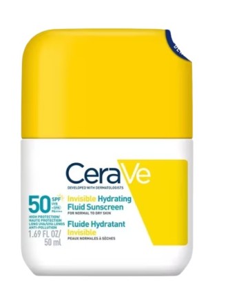 CeraVe Fluido Protecctor Invisible Hidratante Facial 50 ml