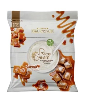 iO Genix Delicius Rice Cream Salted Caramel 1 kg