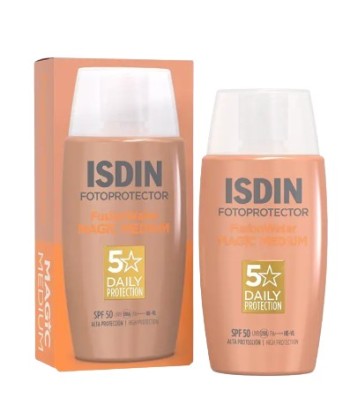Compra Isdin Fotoprotector Fusion Water Color SPF50 No Pica en los...