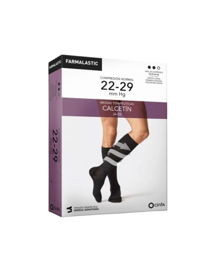 Farmalastic Normal Compression Socks, Blue, Extra Large