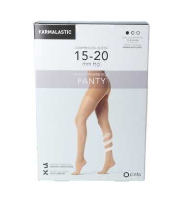 Panty Farmalastic Mujer Compresión Ligera Color Camel Talla S