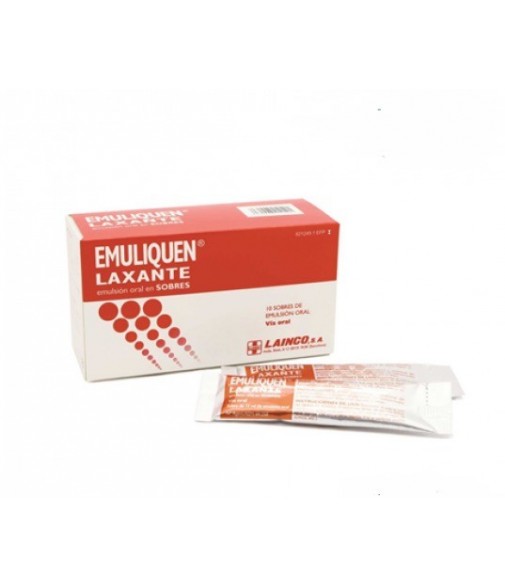 Emuliquen Laxante 7.173,9 mg/4,5 mg 10 Sobres Emulsión Oral