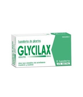 Gycilax Supositorios Adultos 12 unidades