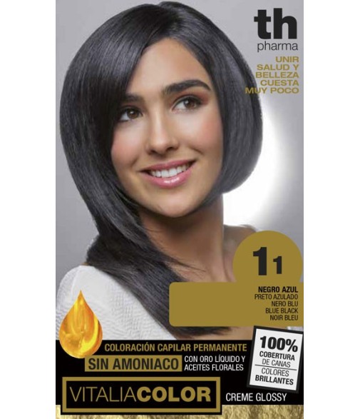 Buy TH Pharma Vitalia Dye 11 Black Blue at Farmaten