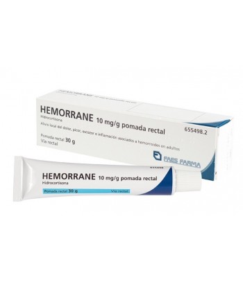 Hemorrane 10 mg/g Pomada Rectal 30 g