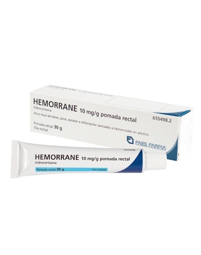 Hemorrane 10 mg/g Pomada Rectal 30 g