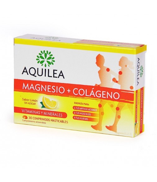 Aquilea Magnesio + Colágeno 30 Comprimidos Masticables
