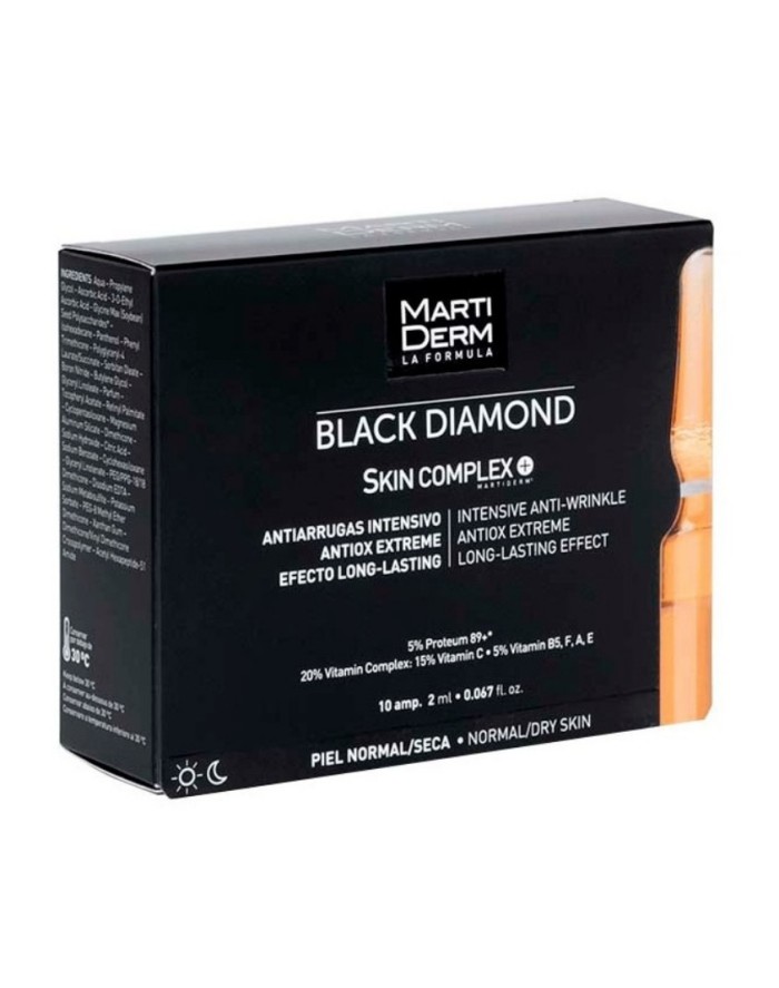 MartiDerm Black Diamond Skin Complex Normal Dry Skin 10 Ampoules