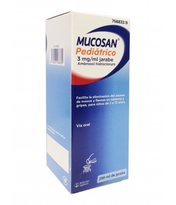Mucosan Pediátrico 3 mg/ml Jarabe 200 ml