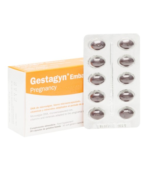 Gestagyn embarazo 30 cápsulas