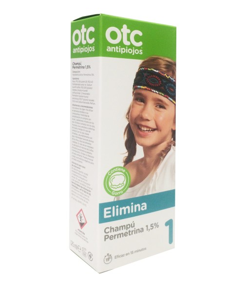 OTC 1 champu elimina 125ml