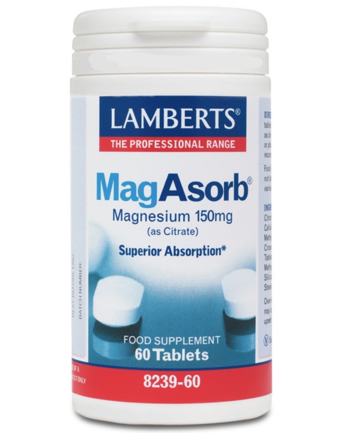 Lamberts Mag Absorb, 60 Tablets