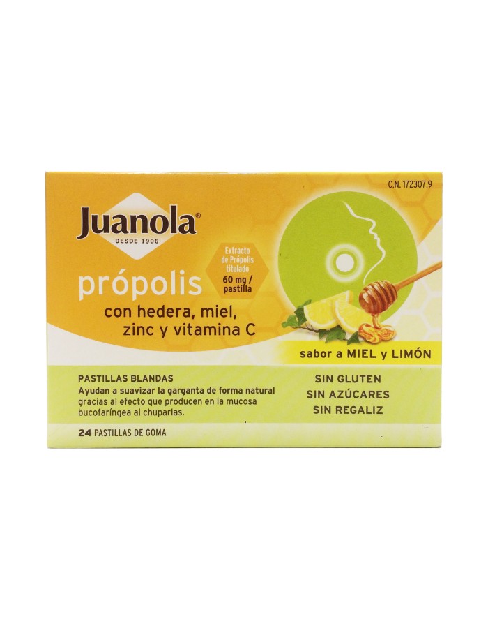 Juanolas propolis hedera honey candy 24 gumdrops