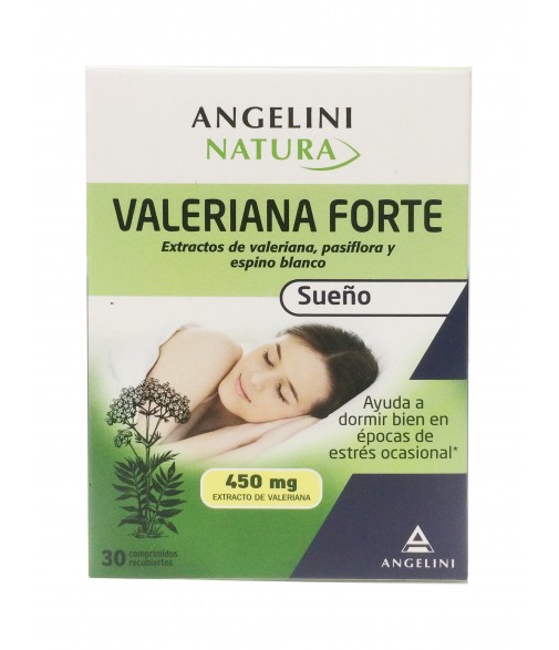 Valeriana Forte 450mg 30 Comprimidos Recubiertos