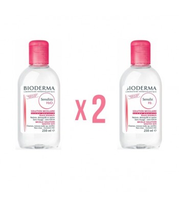 Pack 2 Uds - Bioderma Sensibio H2O Agua micelar 250 ml