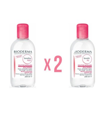 Pack 2 Units - Bioderma Sensibio H2O Micellar Water 250 ml