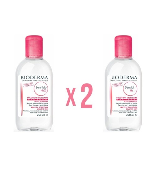 Pack 2 Uds - Bioderma Sensibio H2O Agua micelar 250 ml