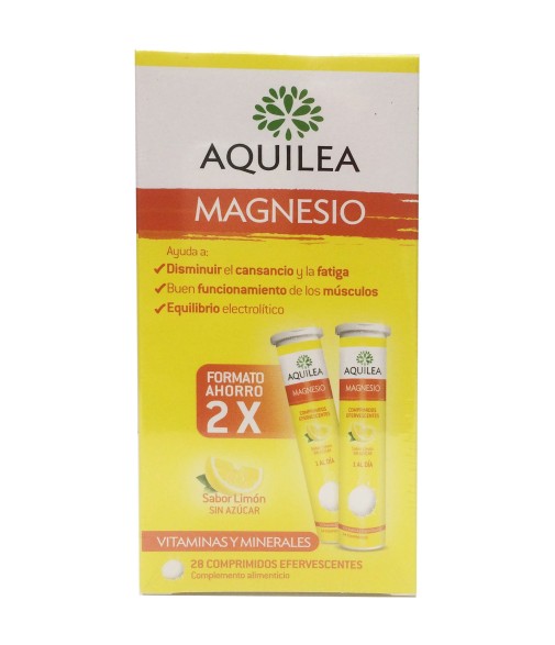 Aquilea magnesio 300 mg 28 comprimidos efervescentes