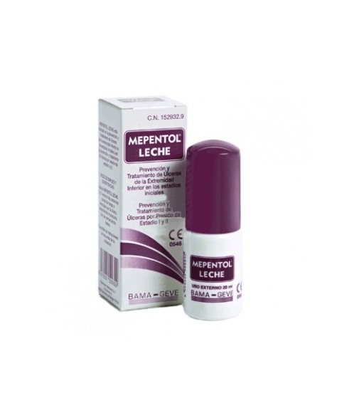 Mepentol Leche Emulsión para Úlceras 20 ml
