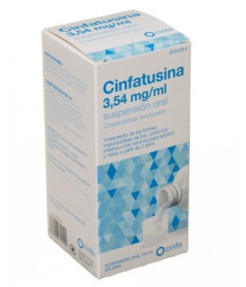Cinfatusina Jarabe 3.54 mg/ml 120 ml