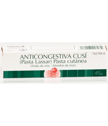 Anticongestiva Cusí Lassar Pasta Cutánea 45 g