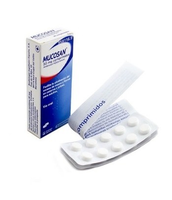 Mucosan 30 mg 20 Comprimidos