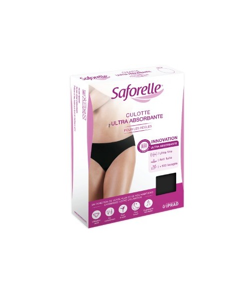 Saforelle Culotte Ultra Absorbente Para la Menstruación Talla 42