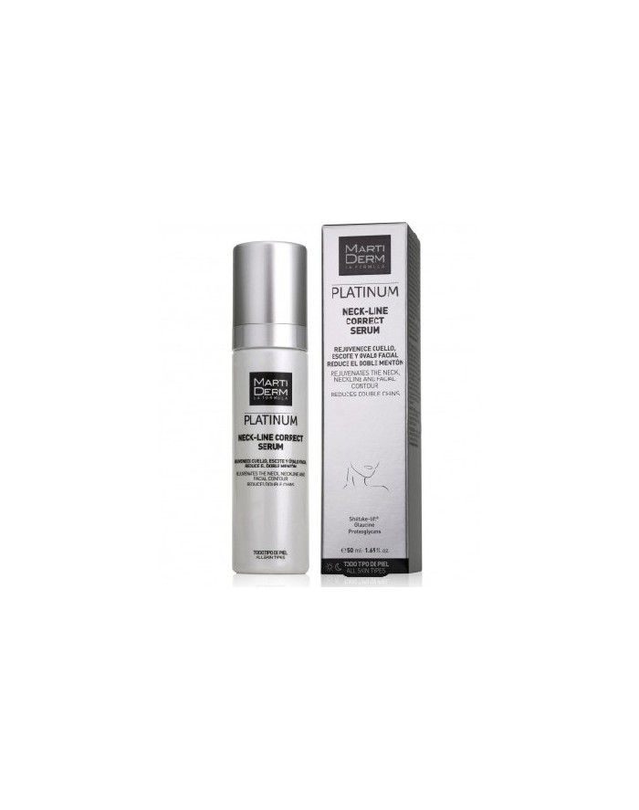 MartiDerm Platinum Neck-Line Correct Serum All Skin Types 50 ml