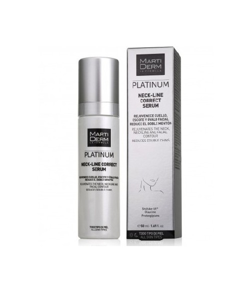 MartiDerm Platinum Neck-Line Correct Serum All Skin Types 50 ml