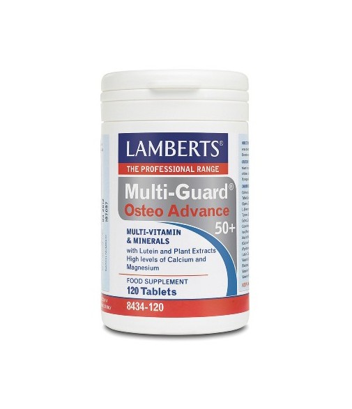 Lamberts Multi-Guard Osteo Advance 50+ 120 tabletas