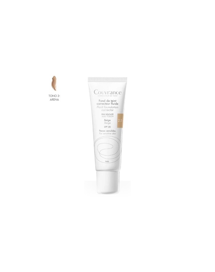 Avène Couvrance Maquillaje Fluido Tono Arena 30 ml