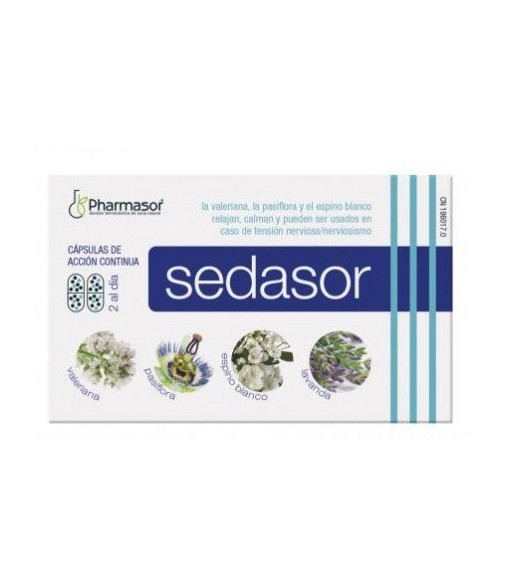 Sedasor Continuous Action 30 Capsules