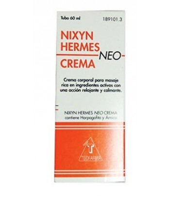 Nixyn Hermes Neo Crema para Masaje con una Acción Calmante y Relajante 60 ml