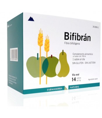 Bifibran Fibra Bifidógena 14 Sobres Agradable Sabor