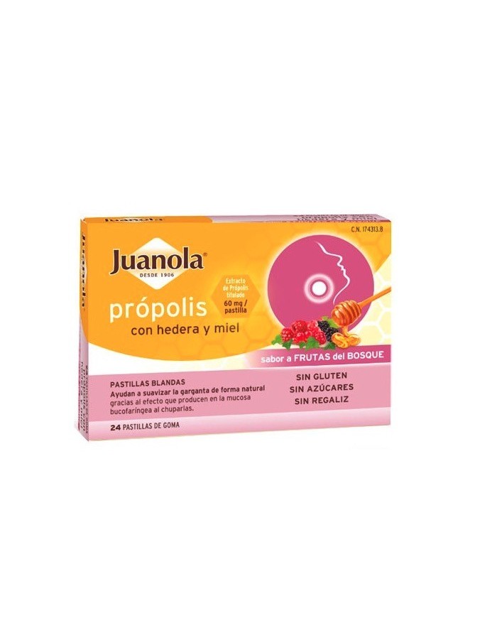 Juanolas Caramels propolis ivy fruits