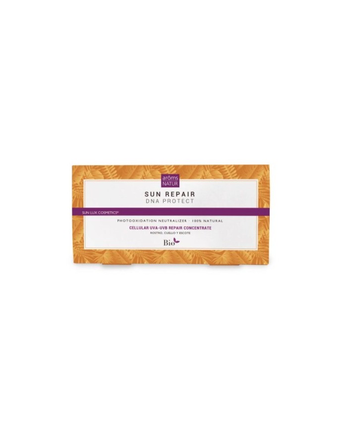 Arôms Natur Sun Repair Dna Protect Face, Neck and Décolleté 7 Ampoules