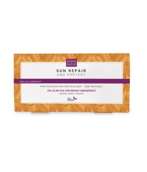 Arôms Natur Sun Repair Dna Protect Face, Neck and Décolleté 7 Ampoules