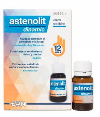 Astenolit Dinamic 12 Viales Bebibles de 10ml