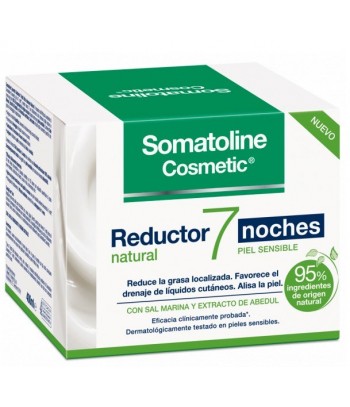 Somatoline Cosmetic Reductor 7 Noches 95% Origen Natural Piel Sensible 400ml
