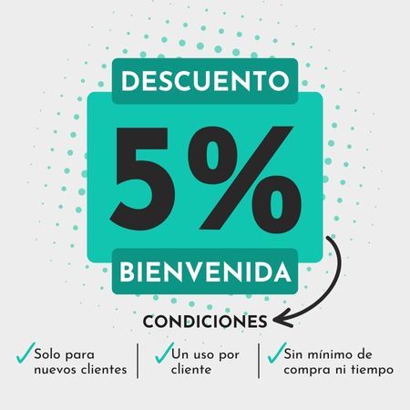 5% dcto primera compra
